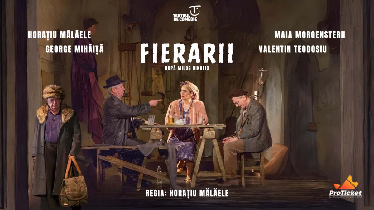 Comedie, dramă și suspans – „Fierarii”, „Old Love”, „Dragi părinți” și „Bătrâna și hoțul” – pe scenele din București și din țară