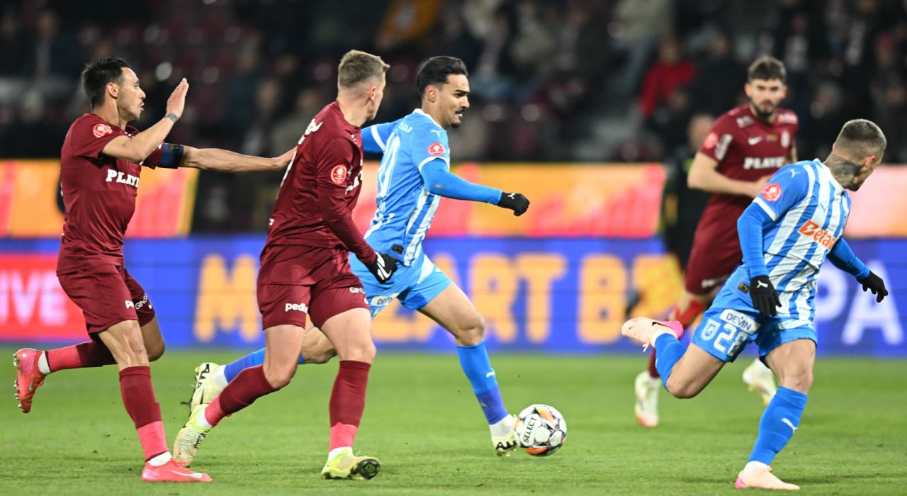 CFR Cluj – Universitatea Craiova 1-0. Kamara a deschis scorul din pasa lui Korenica
