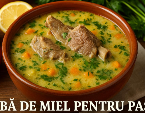 Ciorba de miel ca la mama acasă – rețeta sfântă de Paște