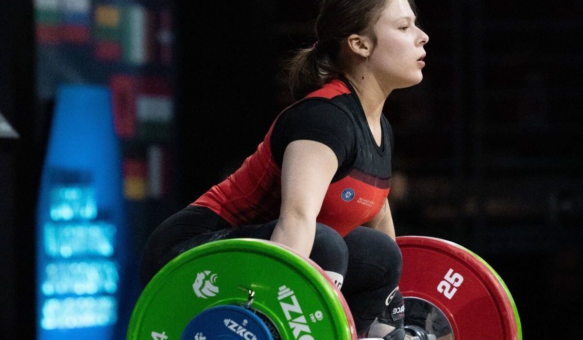 Andreea Cotruța, al doilea titlu la total pentru România la Campionatele Europene de haltere!