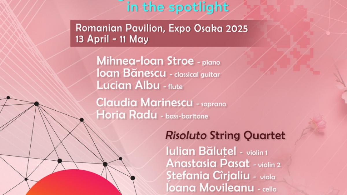 COOLsound on Tour duce talentul muzical românesc la Expo 2025 Osaka. Tineri muzicieni români, reprezentanţi ai UNMB, ajung la Expoziția Mondială din Japonia