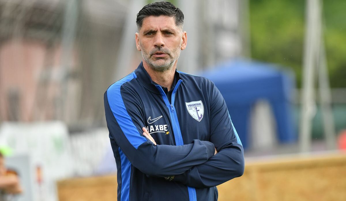 Florin Pîrvu a susținut prima conferință ca antrenor la Voluntari: „Au fost câteva oferte scrise pentru mine din prima ligă”
