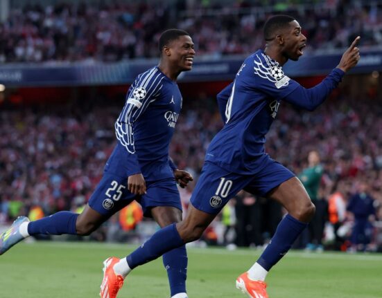 Arsenal – PSG 0-1. Parizienii se impun și intră cu un avantaj în meciul decisiv