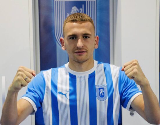 SuperLiga: Universitatea Craiova a transferat un fotbalist din Ucraina: „A fost inclus în cea mai bună echipă a sezonului trecut”
