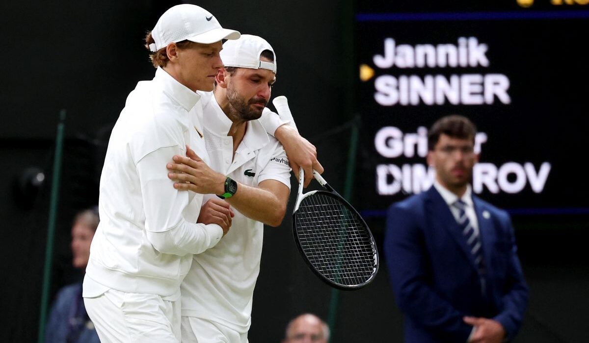 Ghinion teribil pentru Grigor Dimitrov! L-a condus cu 2-0 la seturi pe liderul mondial, dar a fost nevoit să abandoneze