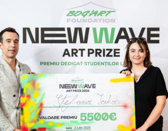 Finala NEW WAVE Art Prize: Fundația Bog’Art a oferit premiul de 5500 euro unei studente la arte din Timișoara