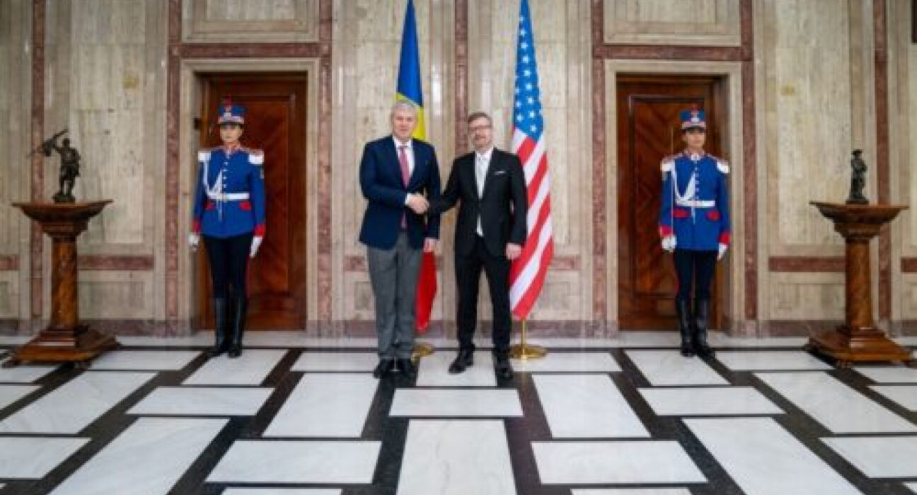 Cătălin Predoiu, întrevedere cu Michael Dickerson: „Consolidarea parteneriatului cu SUA în aceste sectoare, o prioritate strategică”