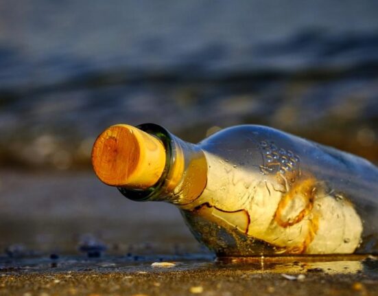 Mesaj de dragoste într-o sticlă aruncată în Oceanul Atlantic, găsit după 13 ani