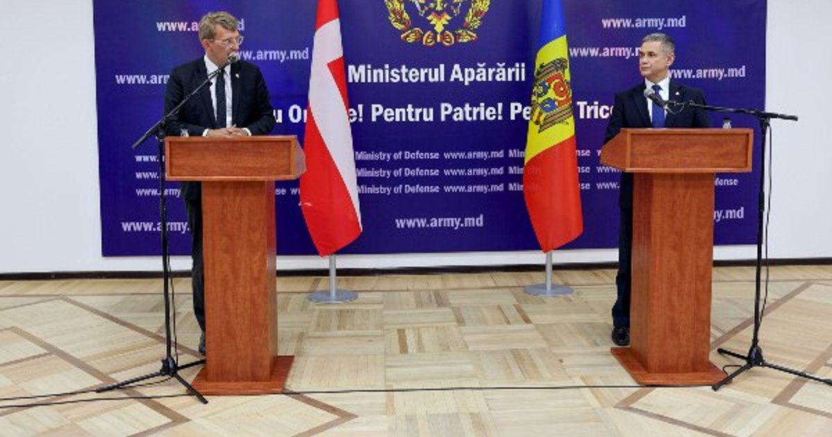 Danemarca oferă 7 milioane de euro pentru consolidarea apărării și rezilienței Republicii Moldova