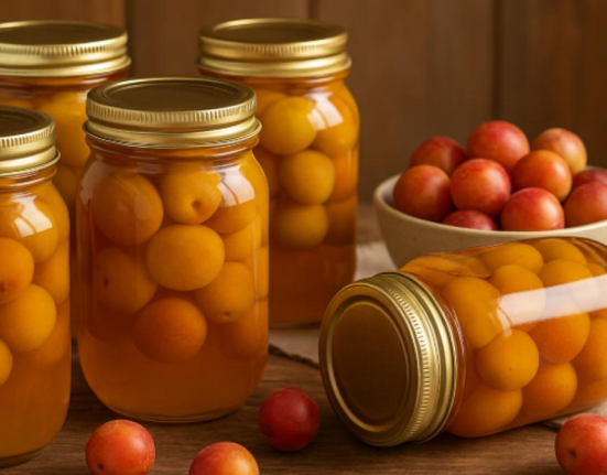 Gustul copilăriei: Rețeta clasică de compot de corcodușe, ca la bunica