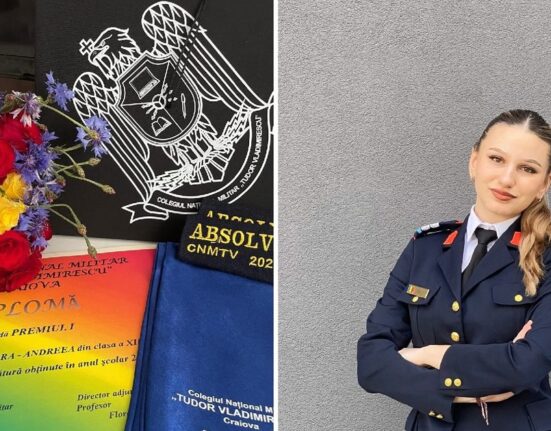 Visul Ruxandrei, admisă cu cea mai mare medie la Academia Forțelor Aeriene. „Vreau să dau meditații copiilor bolnavi”