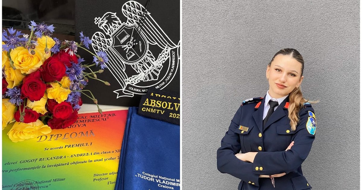 Visul Ruxandrei, admisă cu cea mai mare medie la Academia Forțelor Aeriene. „Vreau să dau meditații copiilor bolnavi”