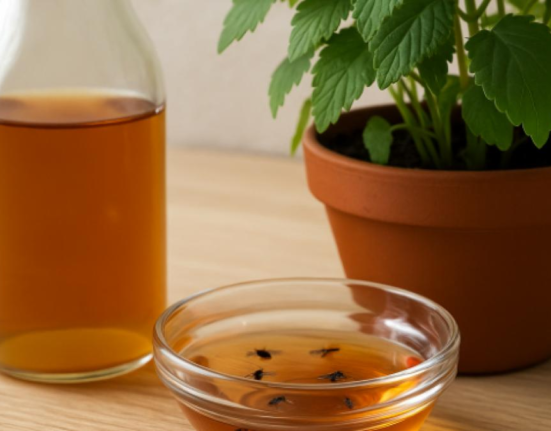 Alungă muștele negre din ghivece cu acest ingredient eficient