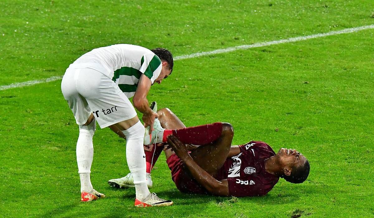 Primul diagnostic în cazul lui Mohammed Kamara, accidentat grav în CFR Cluj