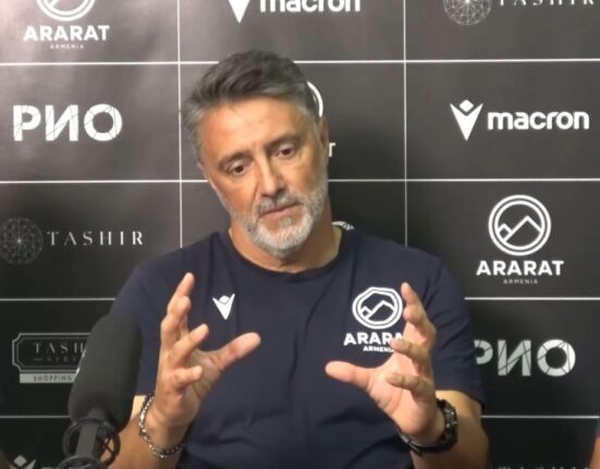 Antrenorul lui Ararat-Armenia a văzut-o pe U Cluj și a spus care sunt șansele de calificare la returul de la Sibiu