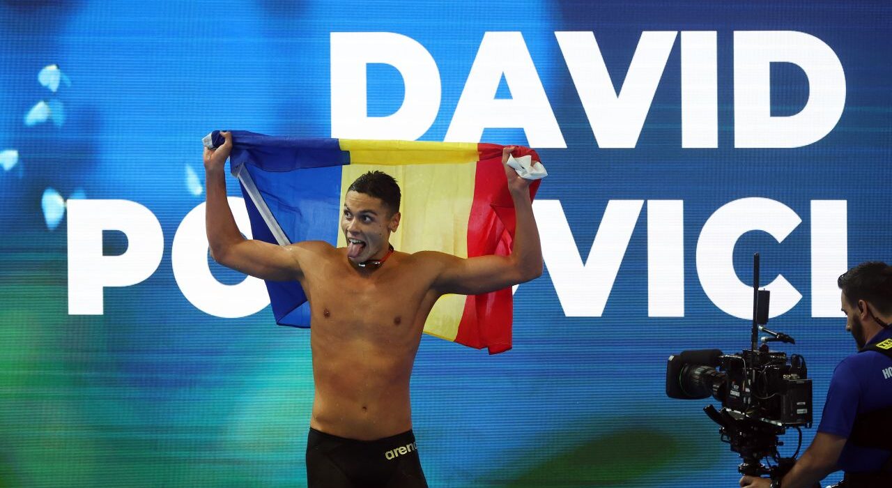 Reacție categorică după ce David Popovici a cucerit o nouă medalie de aur: ”Mulțumim că ești al nostru!”