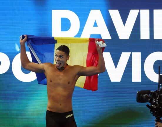 Reacție categorică după ce David Popovici a cucerit o nouă medalie de aur: ”Mulțumim că ești al nostru!”