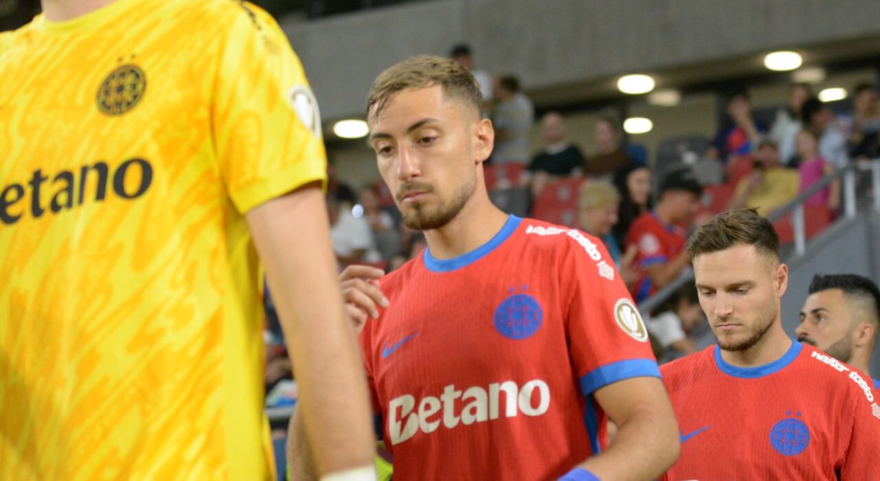Câte schimbări a făcut FCSB la pauza meciului cu Unirea Slobozia