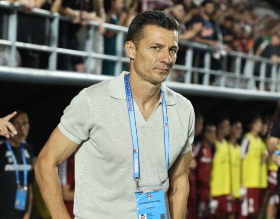„Penalty clar!” Costel Gâlcă nu s-a abținut după Oțelul -1. Faza care l-a nemulțumit pe atrenorul giuleștenilor