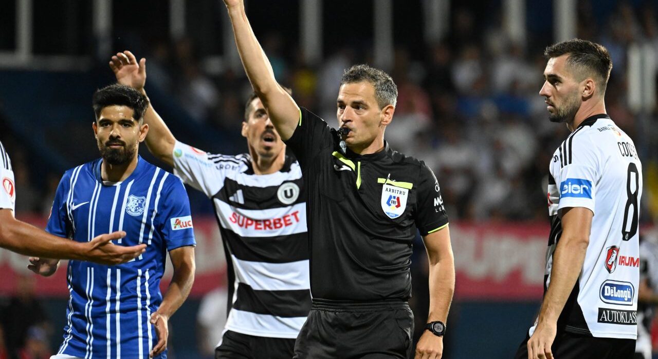 Farul -1, pe Sport.ro! Mikanovic marchează cu un șut dintr-un unghi imposibil. Iulian Cristea, eliminat