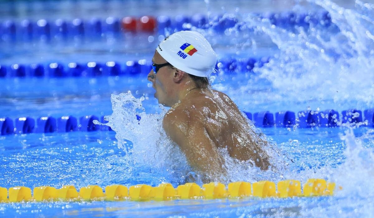 Robert Badea și problemele pe care le-a avut în cursa de la Campionatele Mondiale de juniori: „După o sută de metri mi-am «dat duhul»” + ce a spus italianul care a corectat la Otopeni un record al lui David Popovici