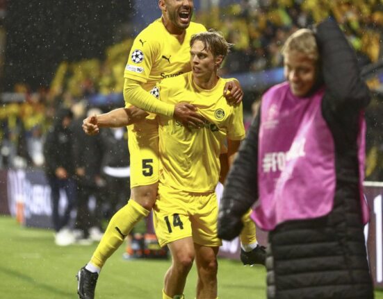 Seara extremelor în play-off-ul UCL! Autogol, cartonașe roșii și un scor de 5-0