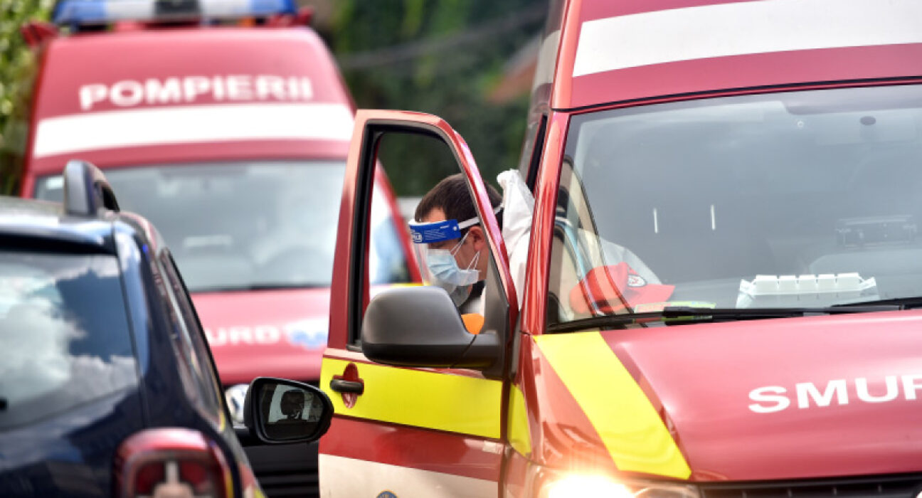 Accident grav cu un autocar în Cluj. Update: Care a fost cauza