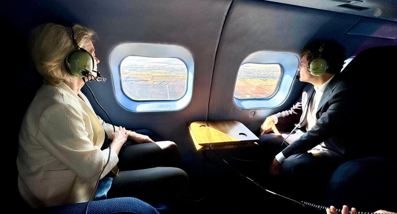 FOTO Mesajul lui Nicușor Dan, după vizita făcută alături de președinta Comisiei Europene la Baza Kogălniceanu și în Portul Militar Constanța