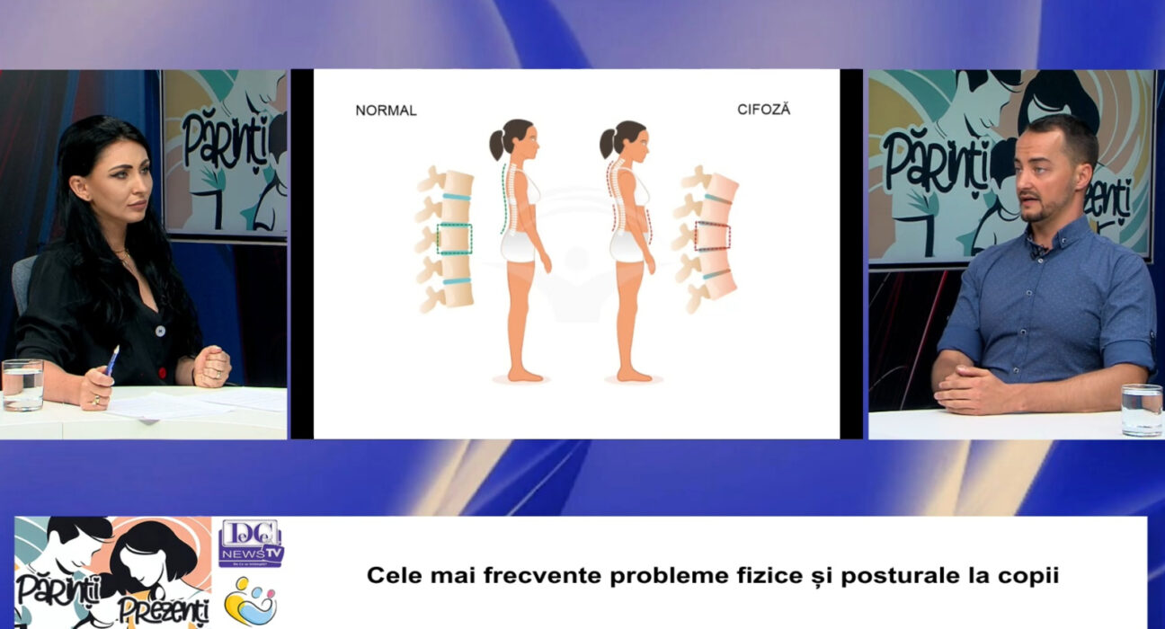Kinetoterapie copii | Ghiozdane, ecrane, posturi greșite: Dragoș-Cristian Bogdan, la Părinți Prezenți / VIDEO