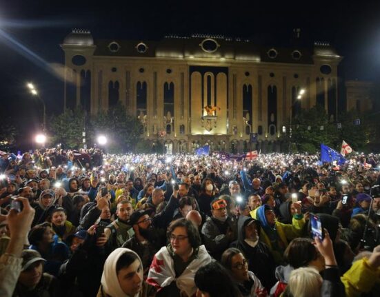 Protestarii pro-europeni din Georgia, condamnați la închisoare. Represiunea împotriva opoziției se intensifică