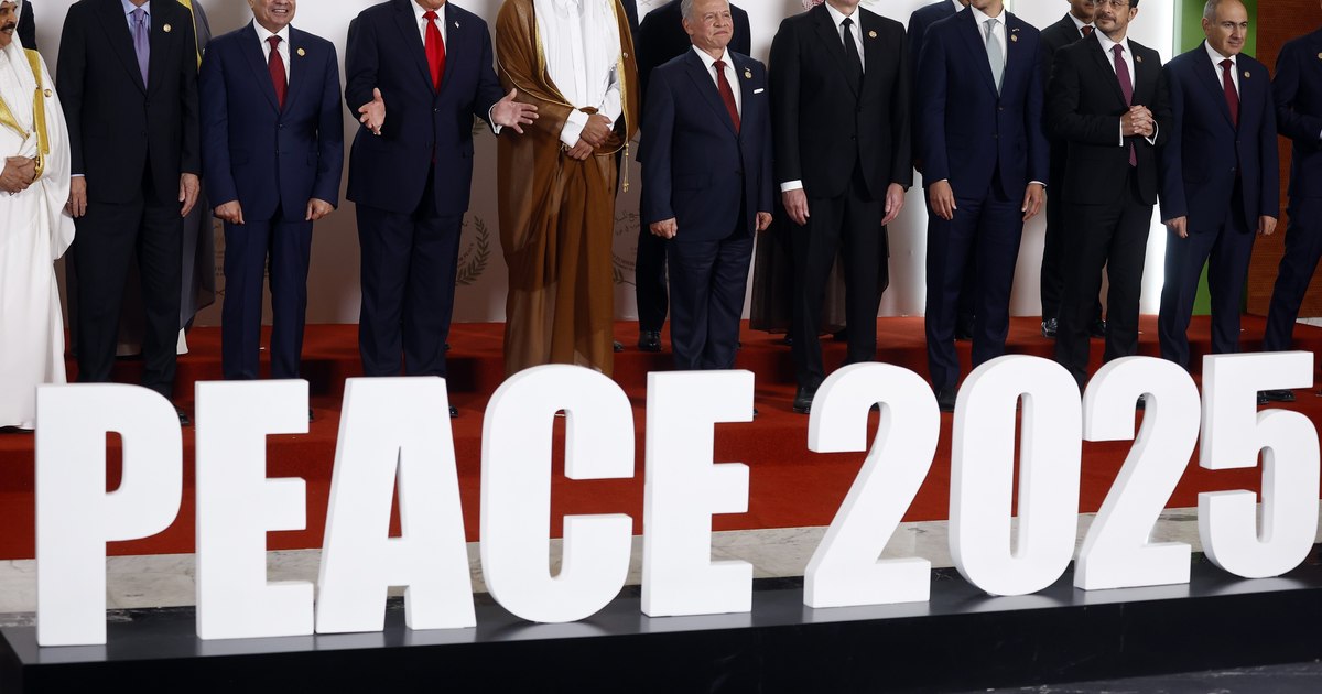 Summit în Egipt. Trump: „Este pace în Orientul Mijlociu, chiar sub ochii voștri”