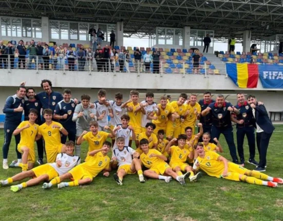 Naționala U16 a României, învinsă de Germania în ambele meciuri amicale din Essen