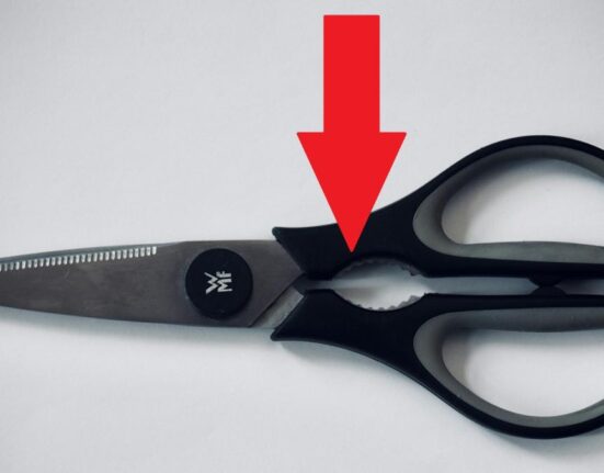 La ce folosesc zimții metalici dintre mânerele foarfecii de bucătărie? Oamenii sunt complet uimiți