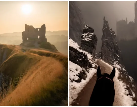 VIDEO Un ‘castel din Transilvania’