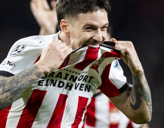 PSV, mesaj de trei cuvinte după ce Dennis Man a înscris două goluri împotriva lui Napoli în UCL