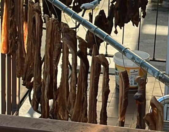 Șoc în Italia: Hălci de carne și afumături, puse ‘la uscat’ pe balcon, sânge picurând pe sub ferestre: ‘La noi în țară e normal’