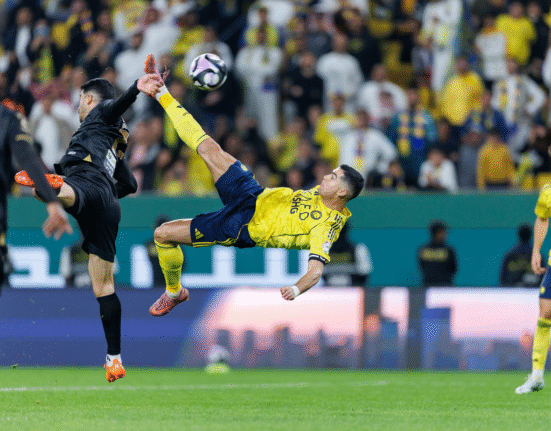 Ca în meciul cu Juventus! Gol MAGNIFIC din foarfecă a lui Cristiano Ronaldo la ultima fază!
