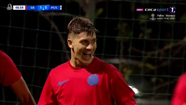 Ce transfer inspirat a făcut Gigi Becali! Alex Stoian, gol superb pentru FCSB în UEFA Youth League
