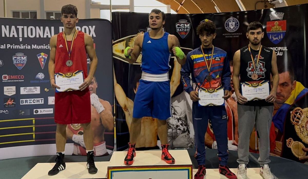 Antonio Dumitru a devenit campion național la box, apoi a schimbat sportul pentru două săptămâni! A câștigat imediat medalia de bronz