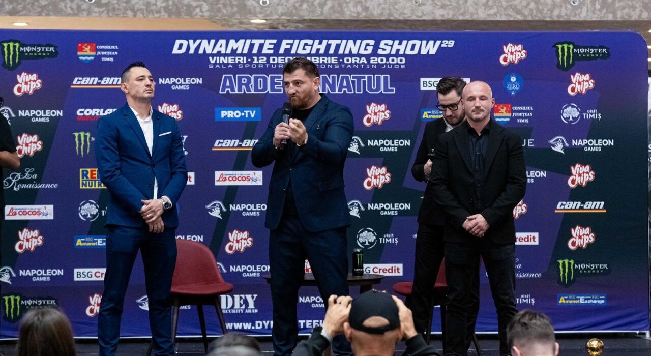 Arde Banatul! Timișoara găzduiește finala Dynamite Fighting Show 2025, iar fanii își pot întâlni favoriții cu o zi înainte de lupte