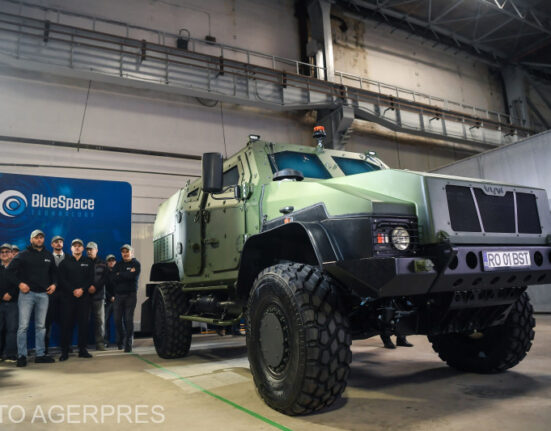 FOTO Cum arată primul vehicul blindat fabricat 100% în România, la standardele NATO pentru protecție balistică