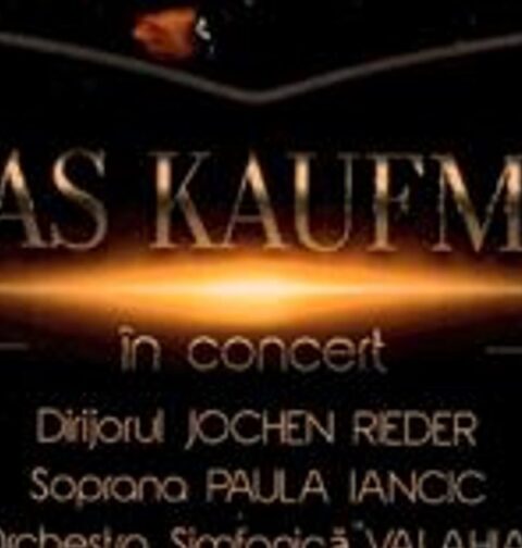 Concert Jonas Kaufmann – Paula Iancic la Sala Palatului