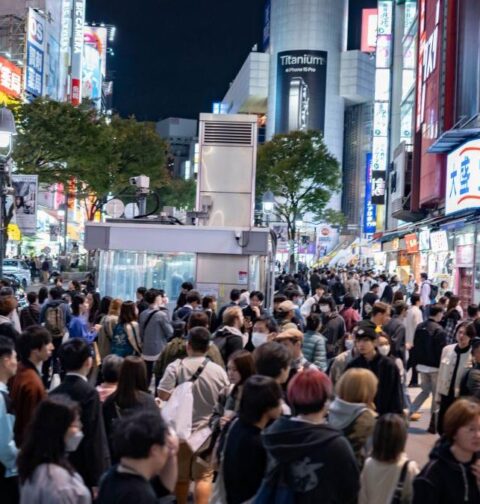 Unde se află cea mai aglomerată trecere de pietoni din lume