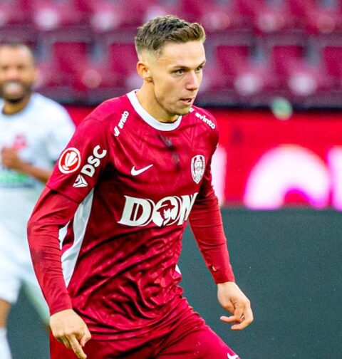 Louis Munteanu, prima reacție după ce a purtat tricoul celor de la FCSB: „De asta am făcut gestul!”