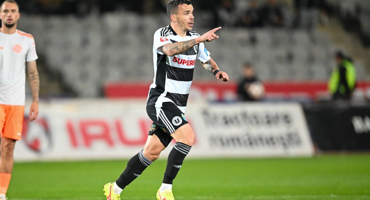 SuperLiga: Revenire importantă la Universitatea Cluj, înaintea de meciul cu Dinamo: „99% voi fi pe teren”