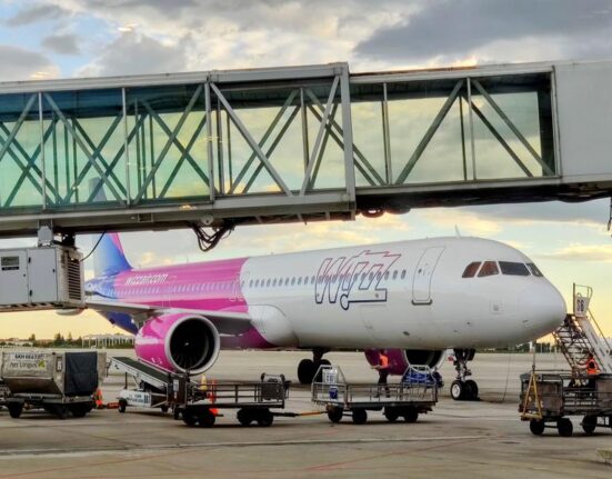 Aeronavă Wizz Air, implicată într-un incident la sol, după aterizarea pe Aeroportul din Sibiu