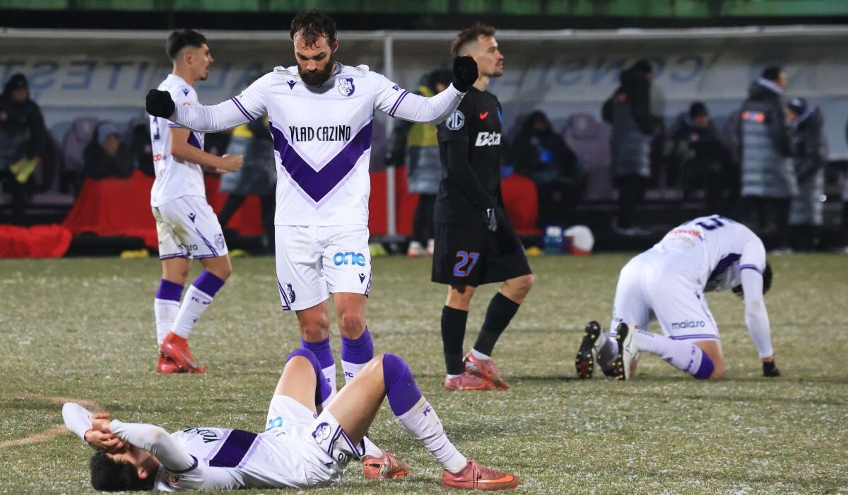 Campioana a înghețat la Mioveni! FCSB a fost învinsă de un FC Argeș încântător, iar drumul spre play-off începe cum nu se putea mai prost