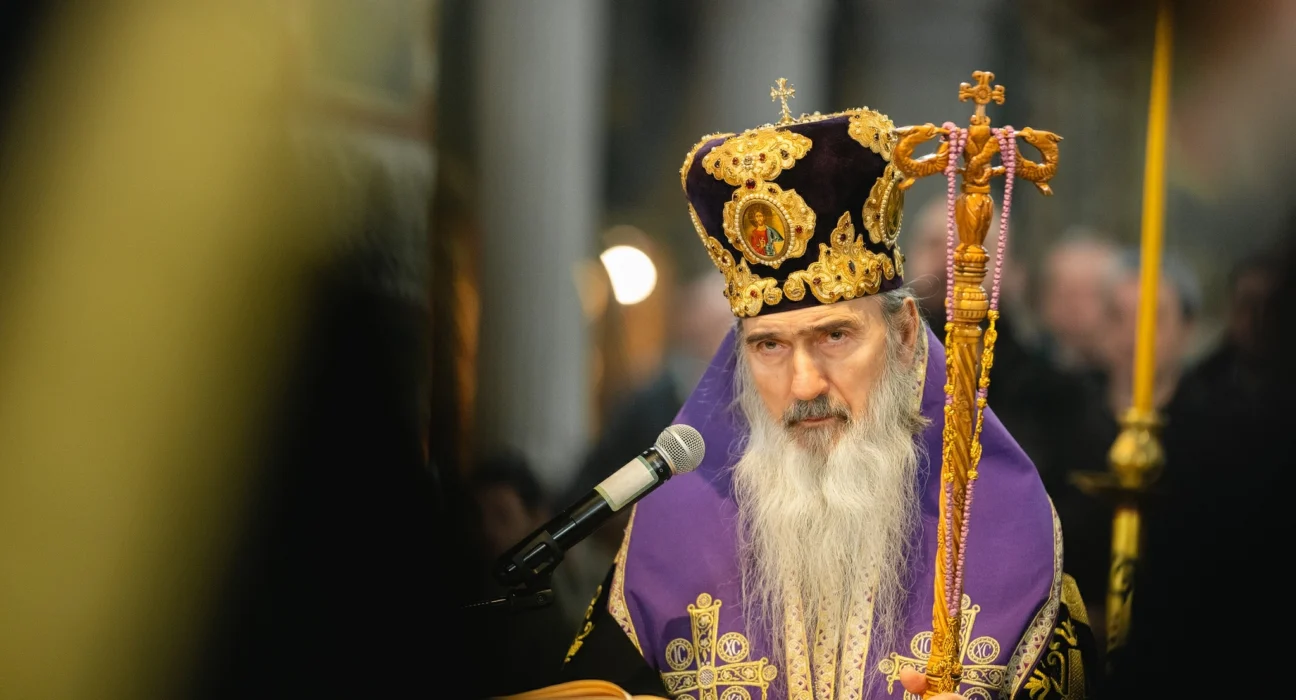 Archbishop of Tomis concelebrates in Jerusalem with Patriarch Theophilos III on the Feast of Theophany