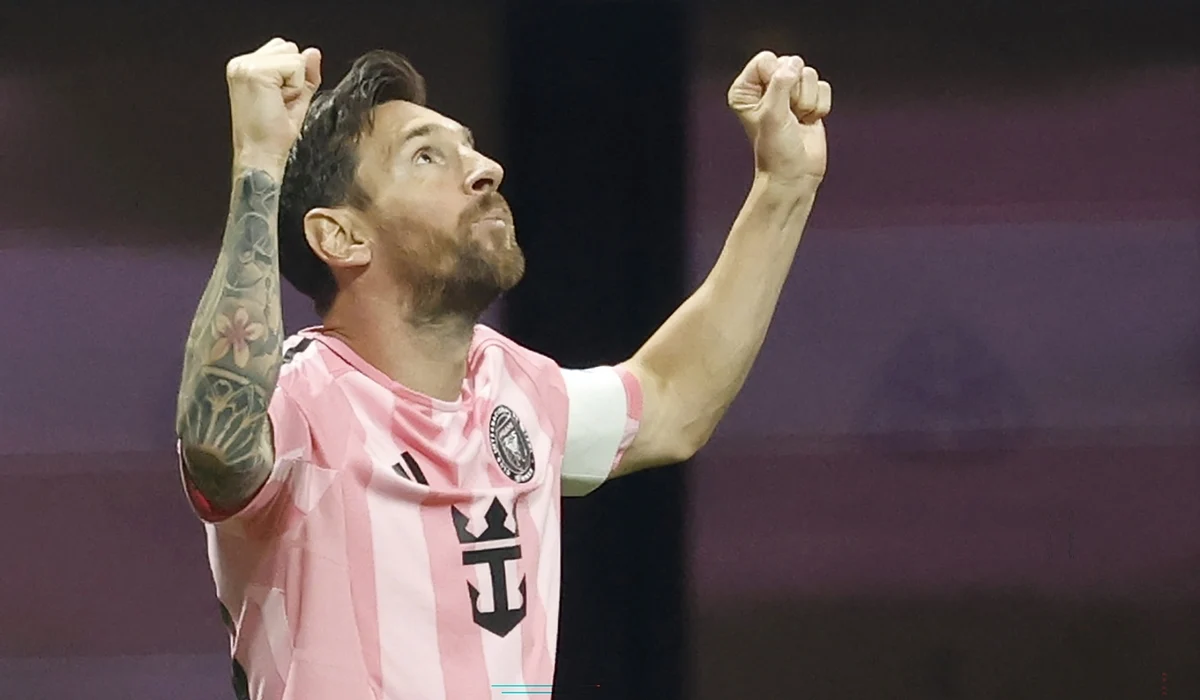 Leo Messi joacă la nivel &icirc;nalt și la 38 de ani. Foto EPA EFE