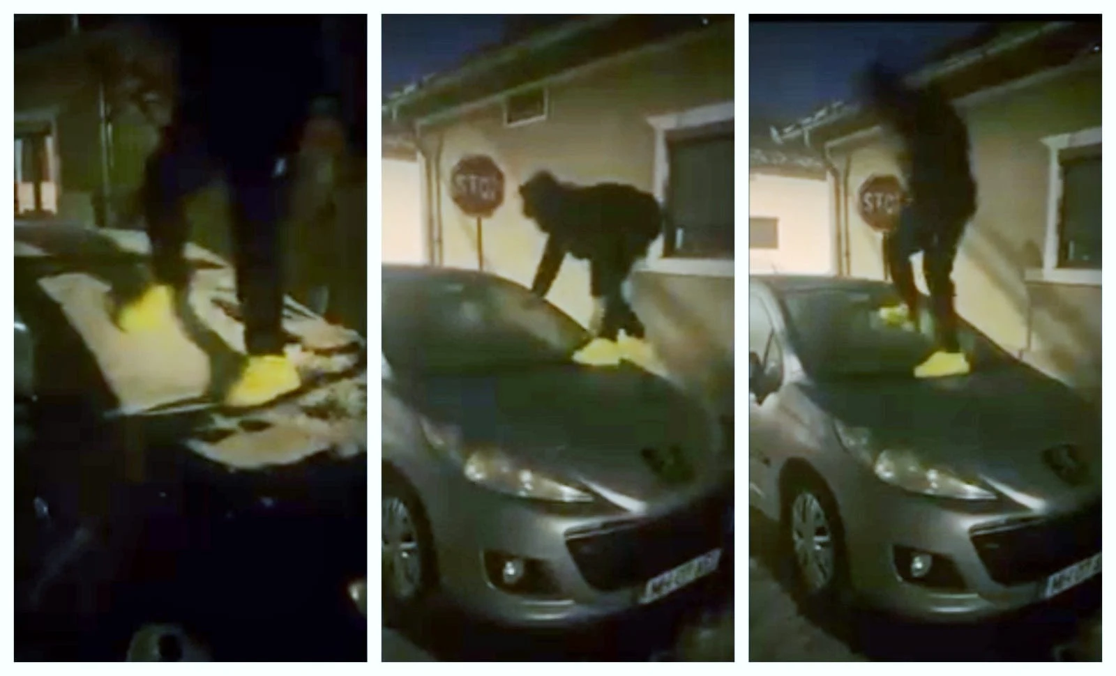 FOTO Captură video din clipul live de pe Tik Tok